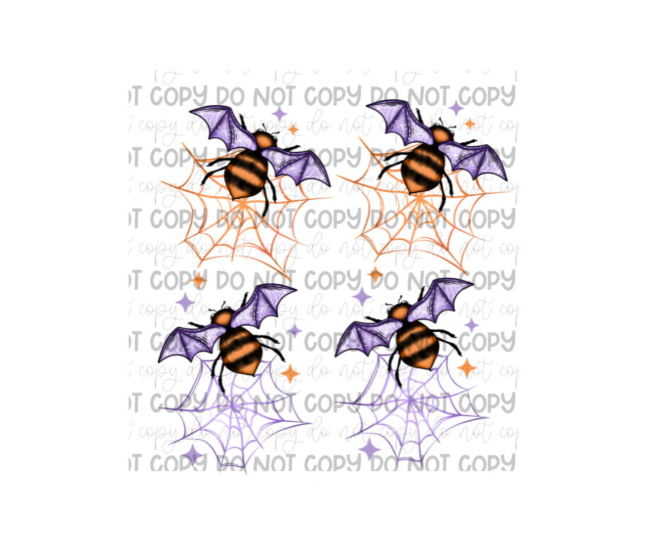 Bee Spooky Sleeves-Ready to Press Transfer