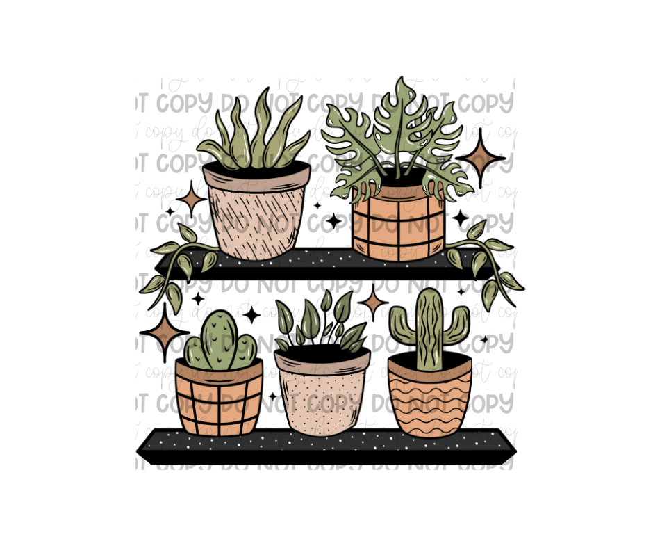 Plant Shelf-Ready to Press Transfer