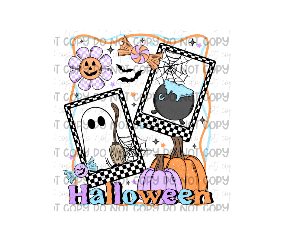Pastel Halloween-Ready to Press Transfer