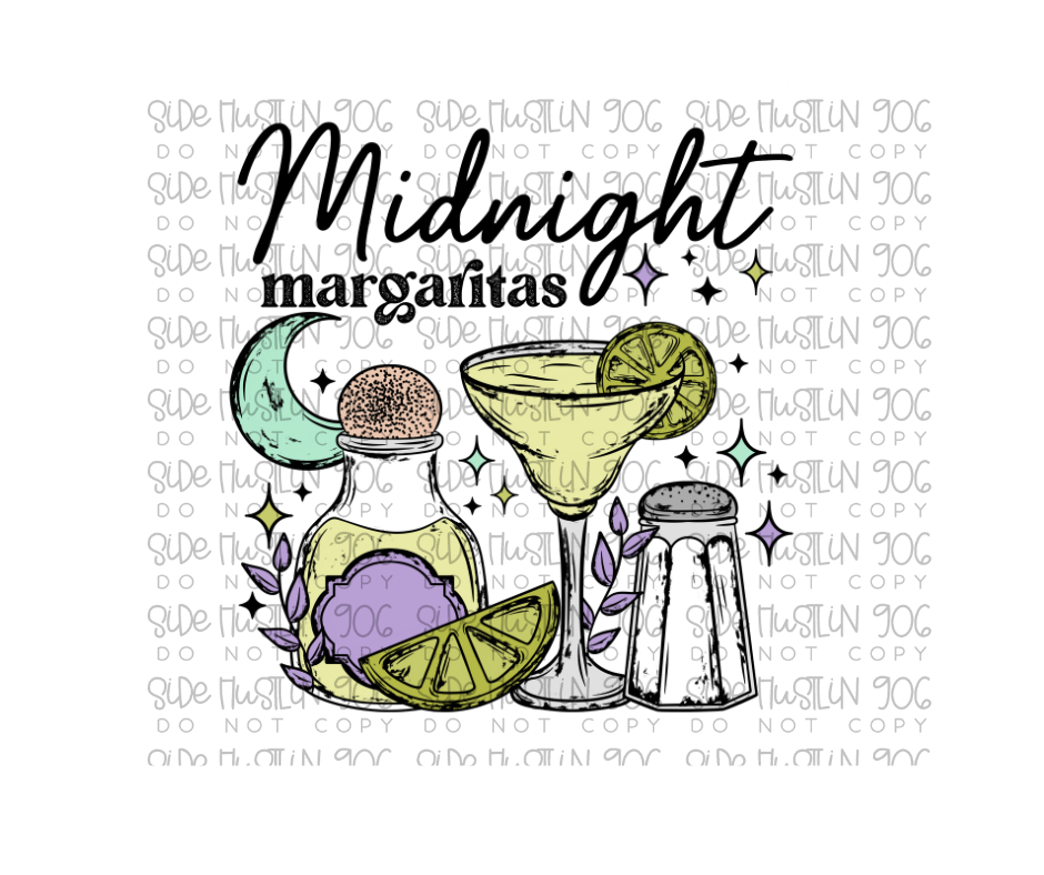 Midnight Margs full color-Ready to Press Transfer