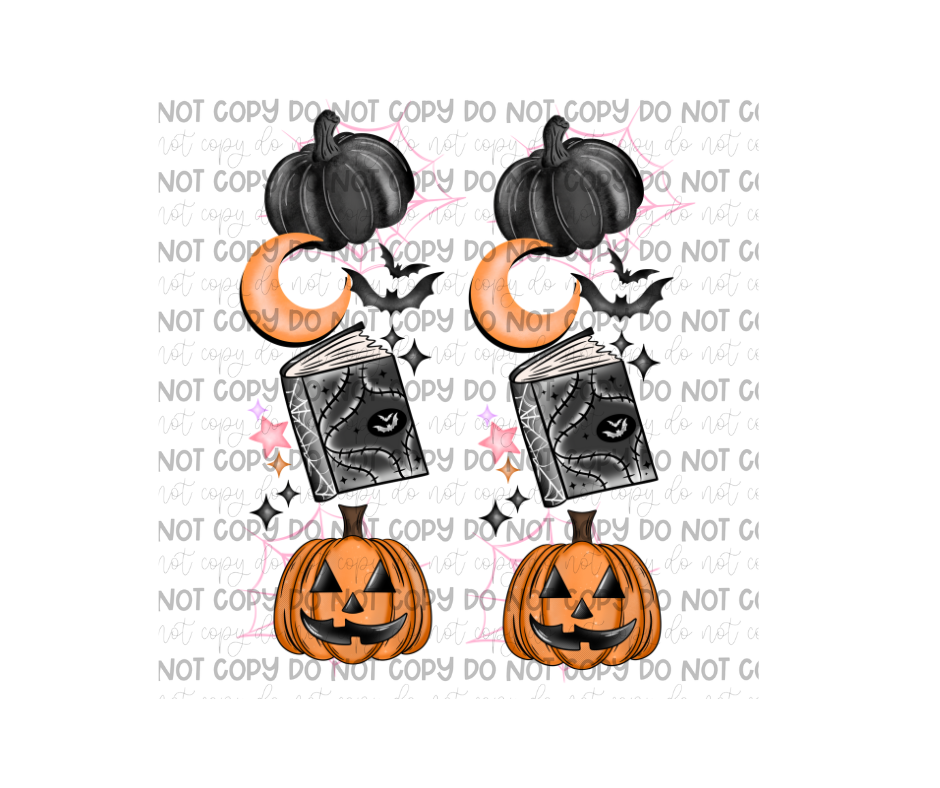 Halloween Sleeves-Ready to Press Transfer