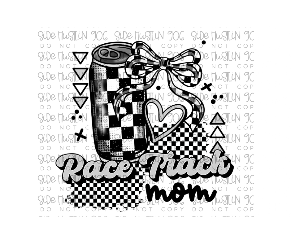Race Track Mom-Ready to Press Transfer