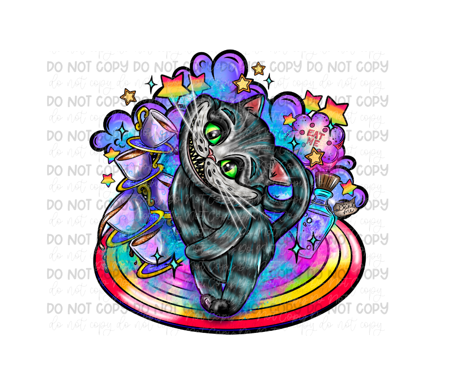 Cat no words-Ready to Press Transfer