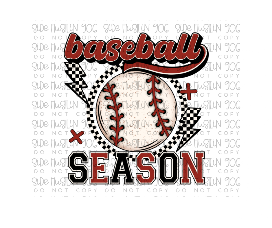 Baseball Season-Ready to Press Transfer