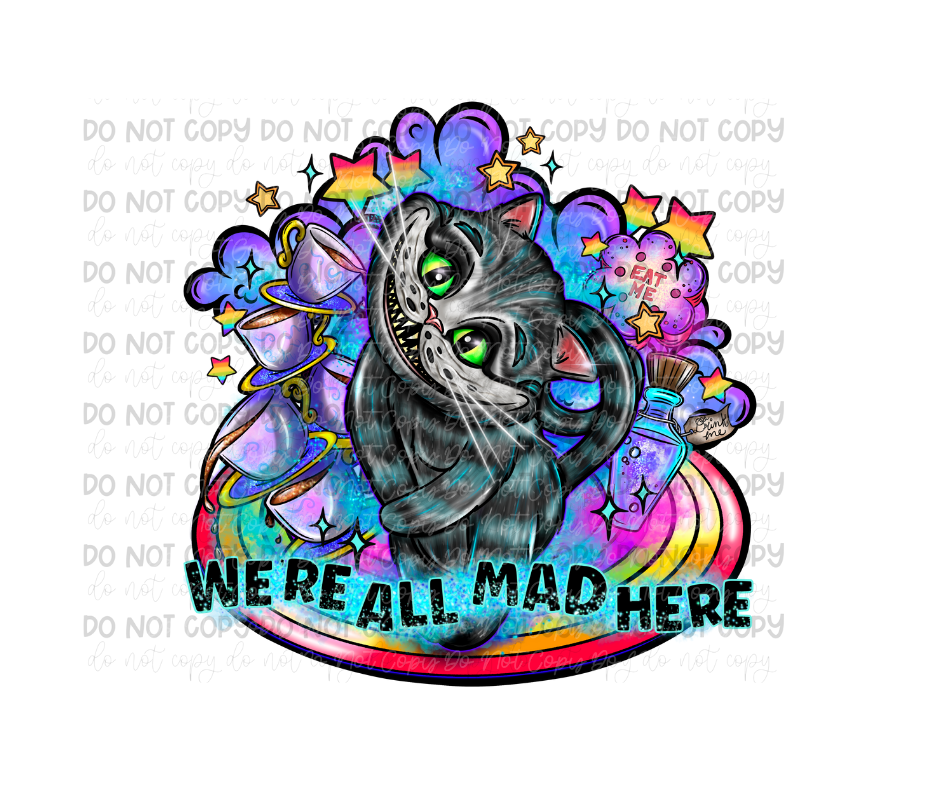 Cat words-Ready to Press Transfer