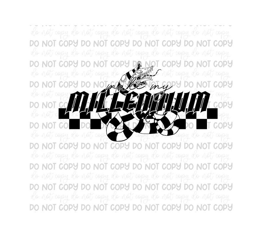 Make my Millennium-Ready to Press Transfer