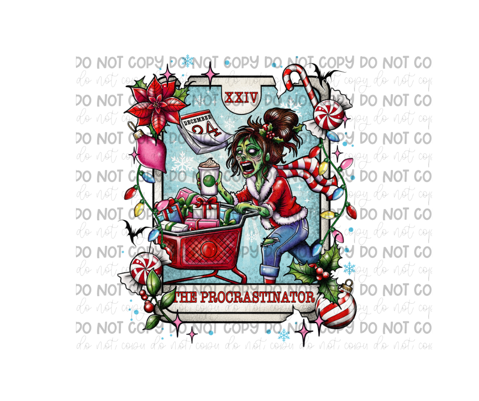 The Procrastinator-Ready to Press Transfer