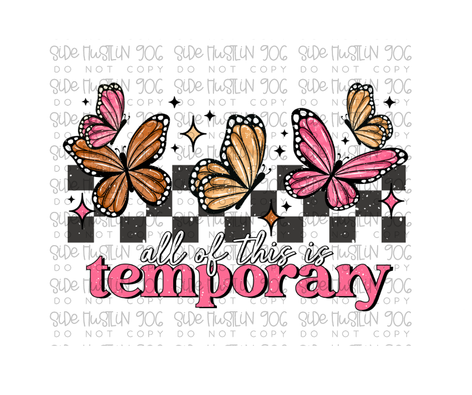 All of this is Temporary-Ready to Press Transfer