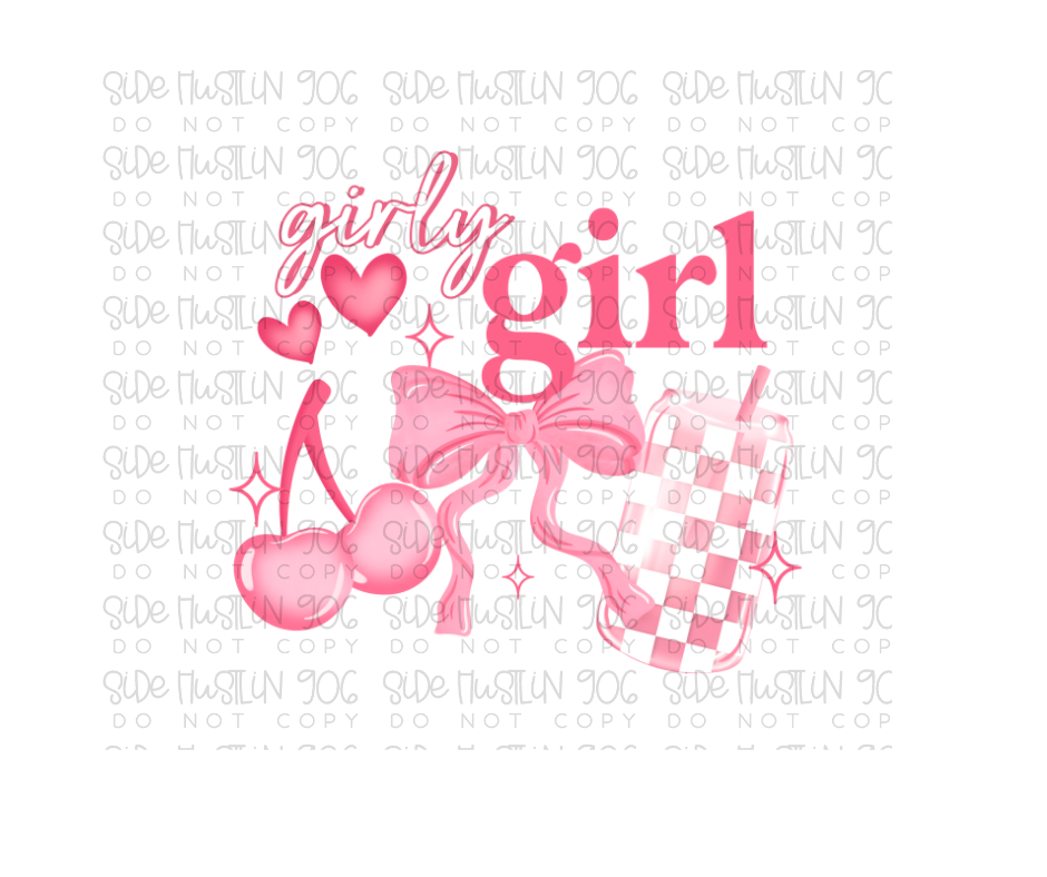 Girly Girl-Ready to Press Transfer