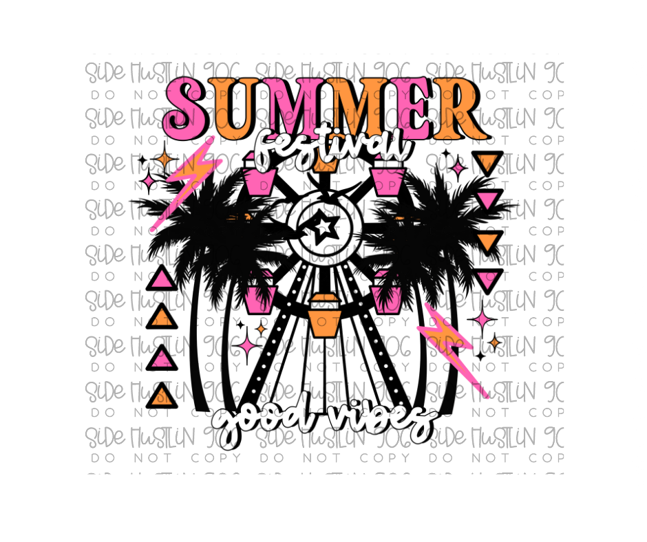 Summer Festival-Ready to Press Transfer