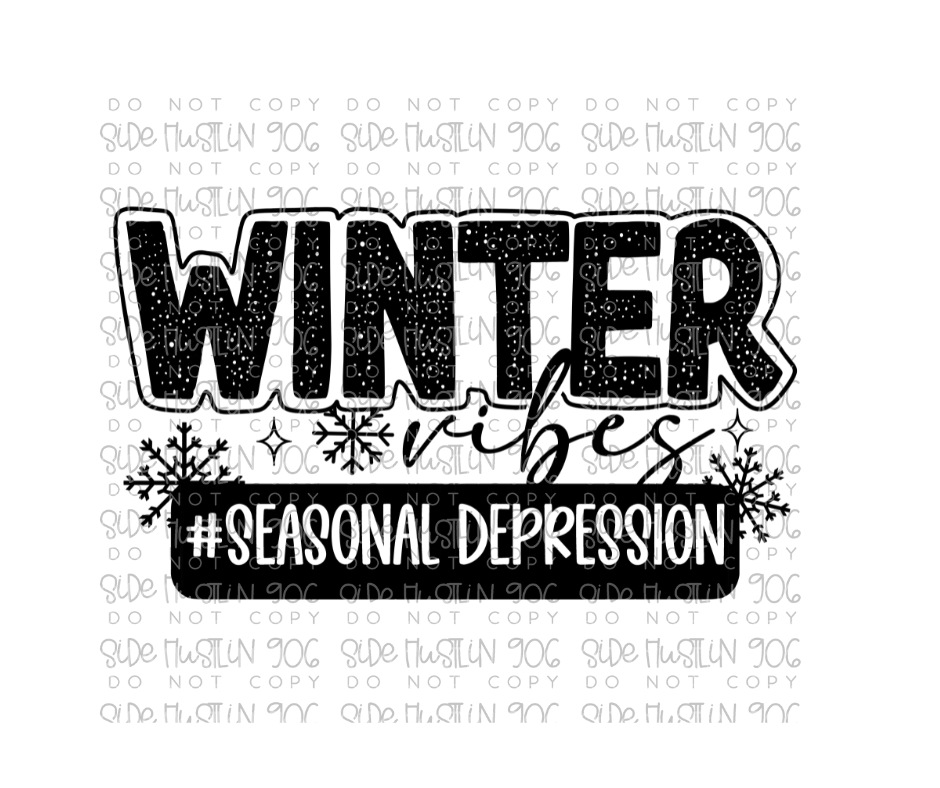 Winter Vibes-Ready to Press Transfer