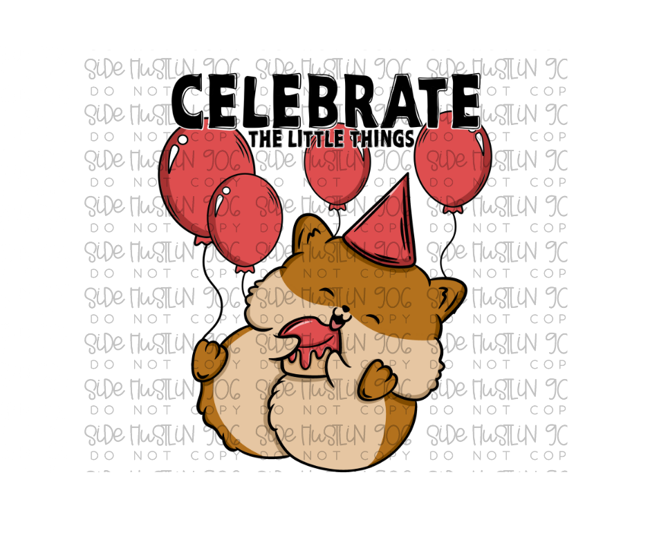 Celebrate -Ready to Press Transfer