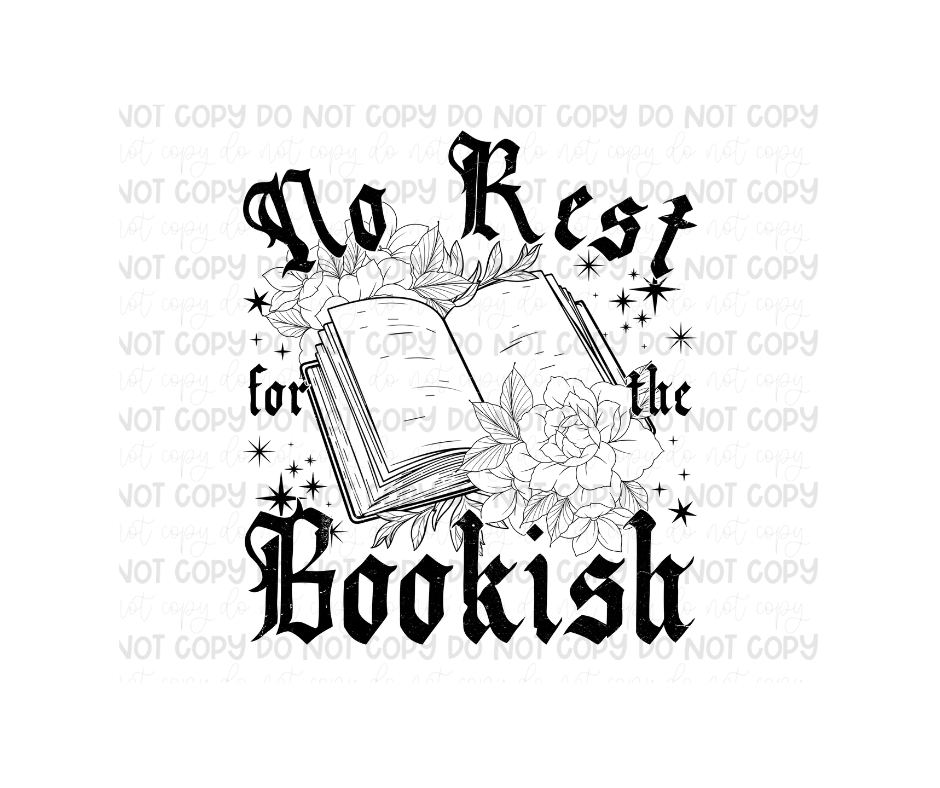 No Rest for the Bookish-Ready to Press Transfer