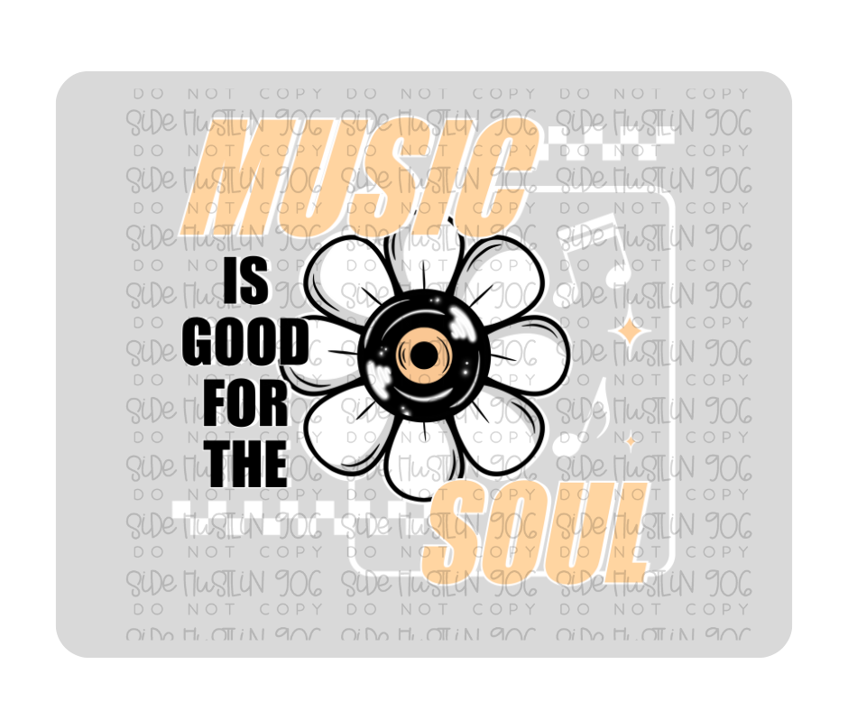 Music Soul white-Ready to Press Transfer