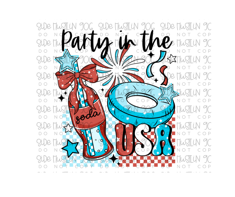 Party in the USA-Ready to Press Transfer