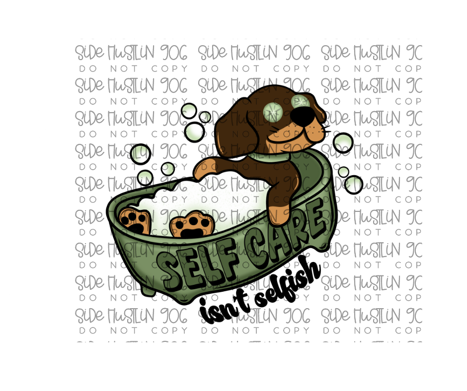 Self Care-Ready to Press Transfer