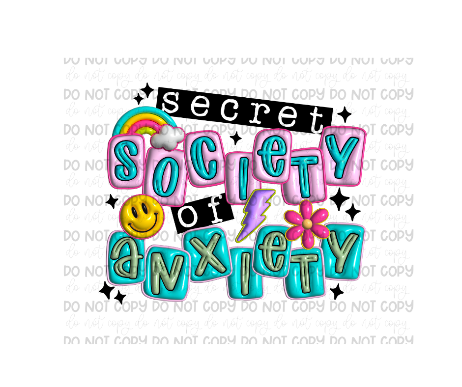 Secret Society of Anxiety-Ready to Press Transfer