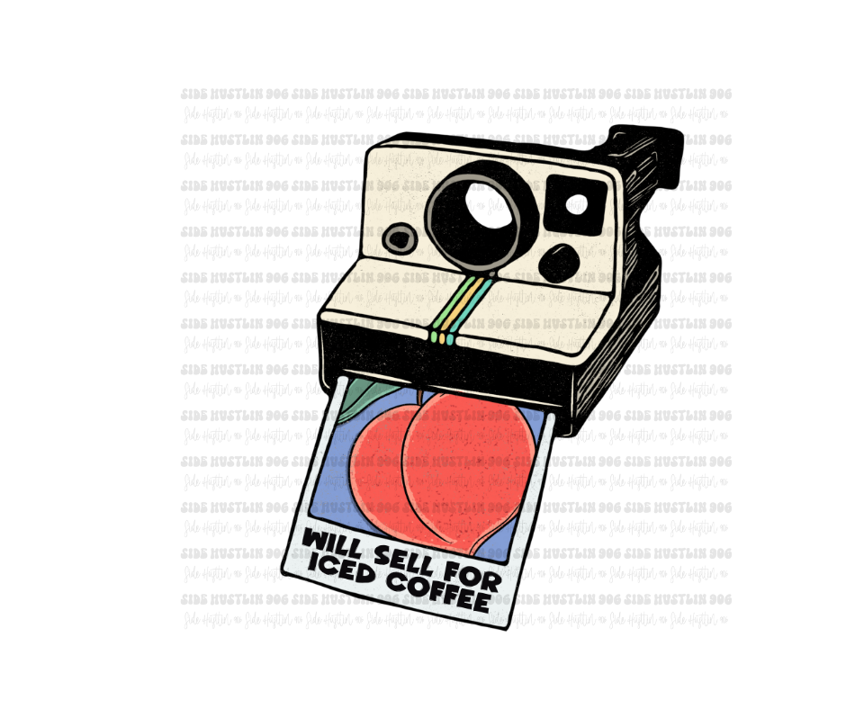 Will sell for Iced Coffee-Ready to Press Transfer