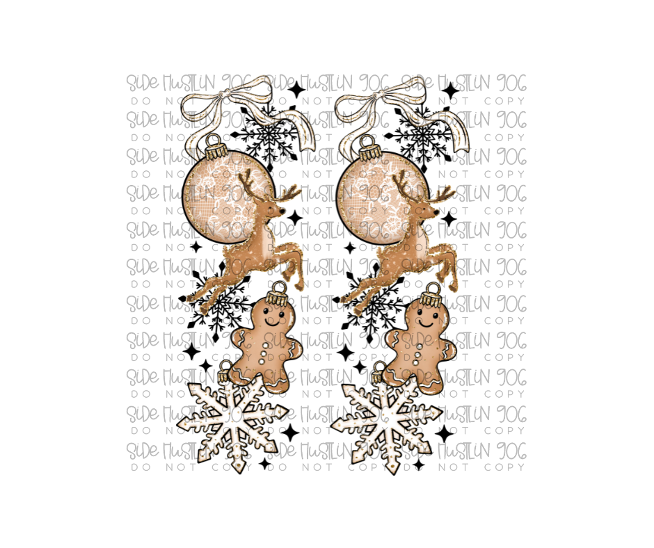 Merry Little Christmas Sleeve-Ready to Press Transfer