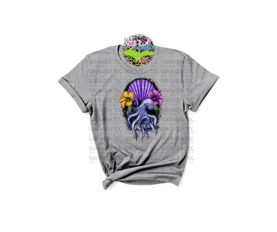 Octopus (color)-Ready to Press Transfer