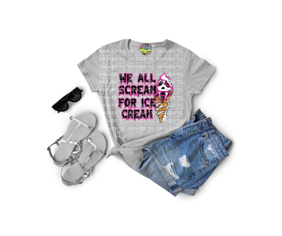Scream for Ice Cream-Ready to Press Transfer