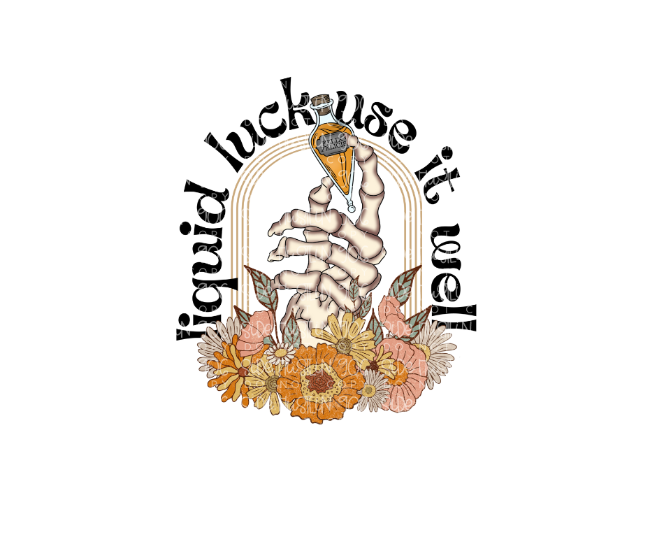 Liquid Luck-Ready to Press Transfer