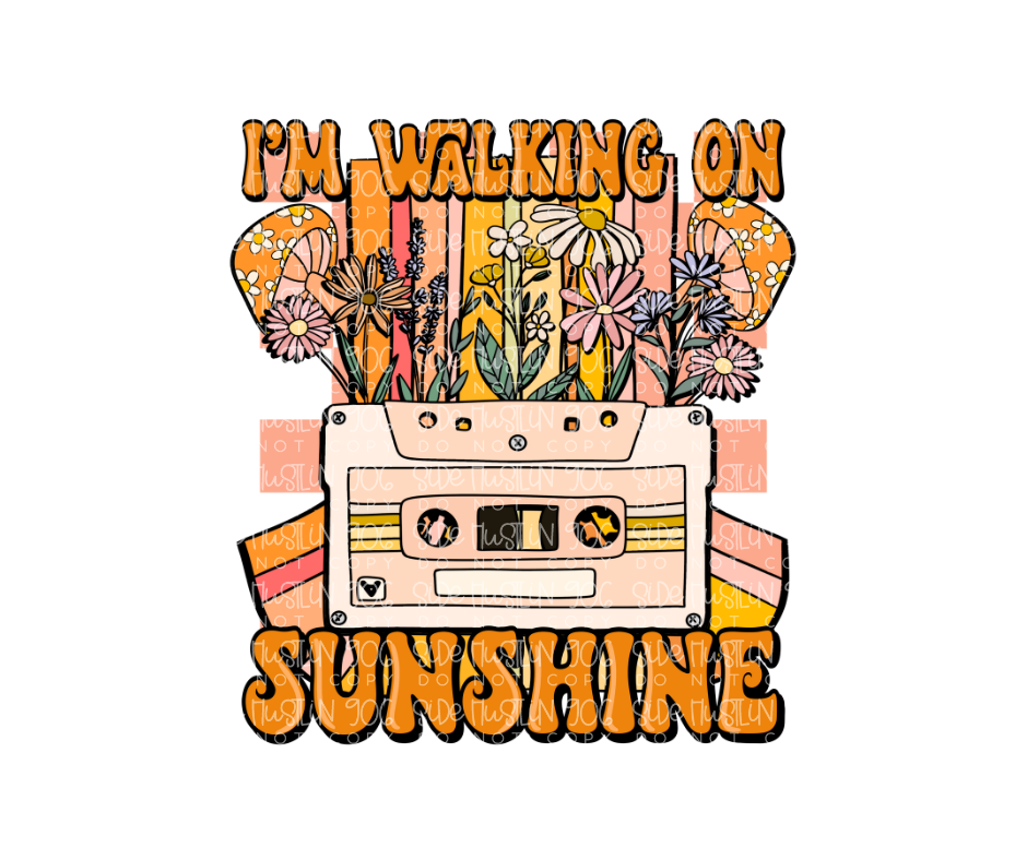 Walking on Sunshine-Ready to Press Transfer