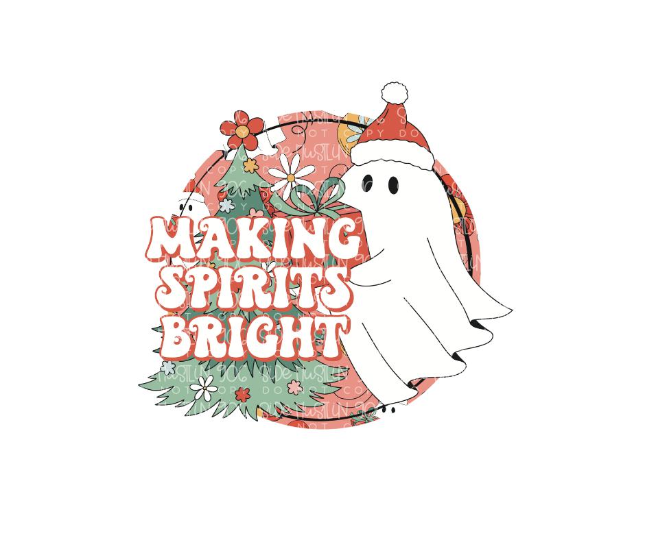 Making Spirits bright-Ready to Press Transfer
