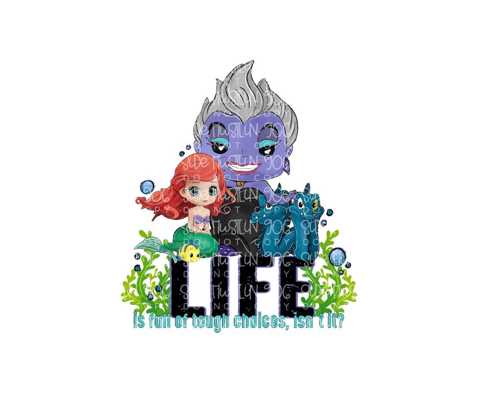 Life is full of Tough choices-Ready to Press Transfer