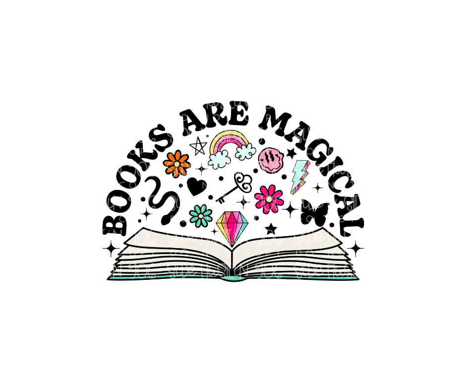 Books are Magical-Ready to Press Transfer