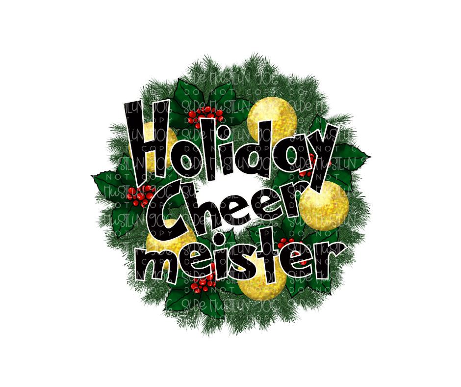Holiday Cheermeister-Ready to Press Transfer