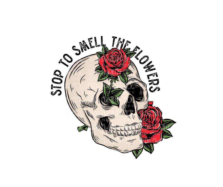 Smell the Flowers-Ready to Press Transfer