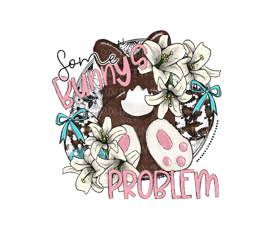 Some Bunny's Problem-Ready to Press Transfer
