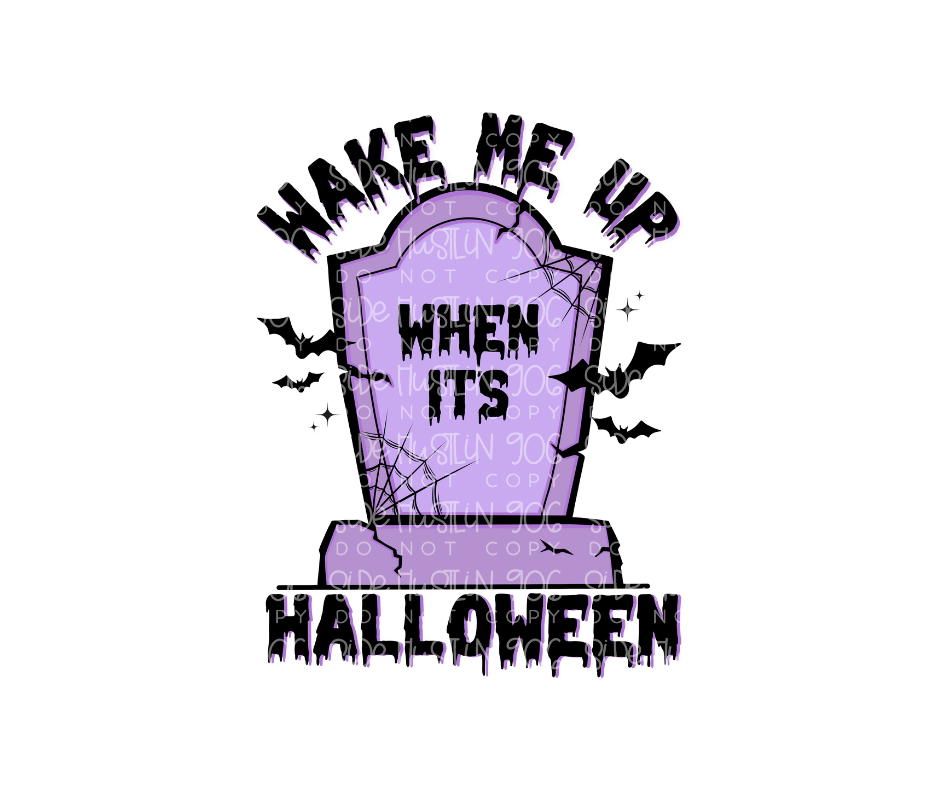 When it's Halloween-Ready to Press Transfer