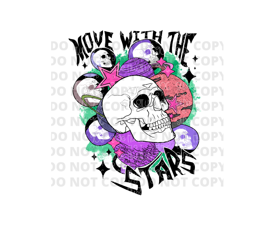 Move with the Stars-Ready to Press Transfer