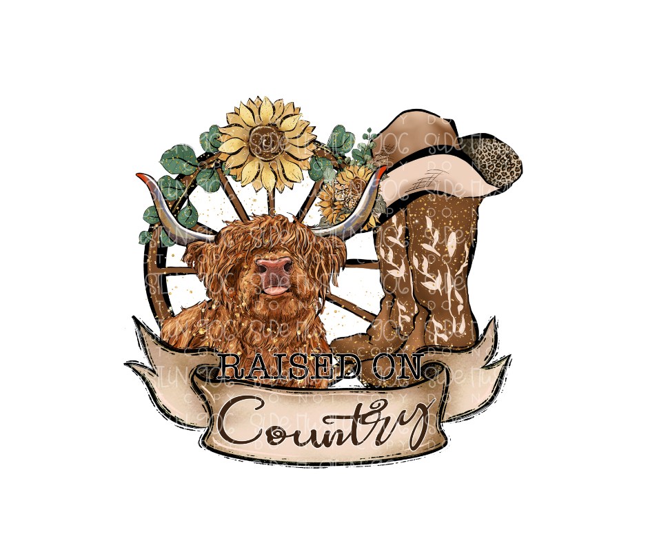 Raised on Country-Ready to Press Transfer