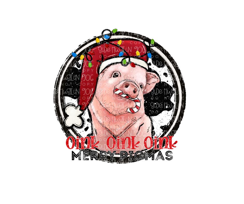 Merry Pigmas-Ready to Press Transfer