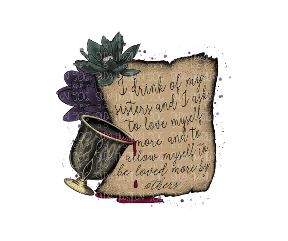 Love myself More-Ready to Press Transfer