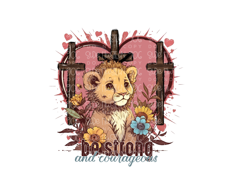 Be Strong and Courageous-Ready to Press Transfer