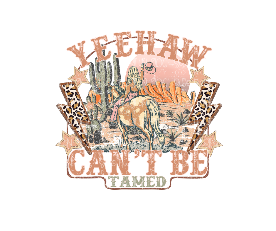 Can't be Tamed-Ready to Press Transfer
