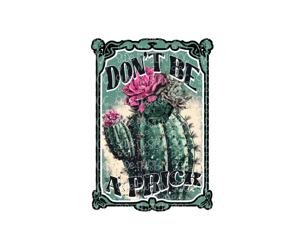 Don't be a Prick-Ready to Press Transfer