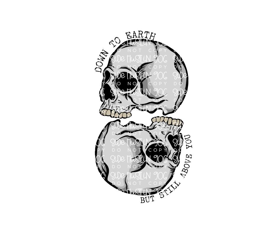 Down to Earth-Ready to Press Transfer