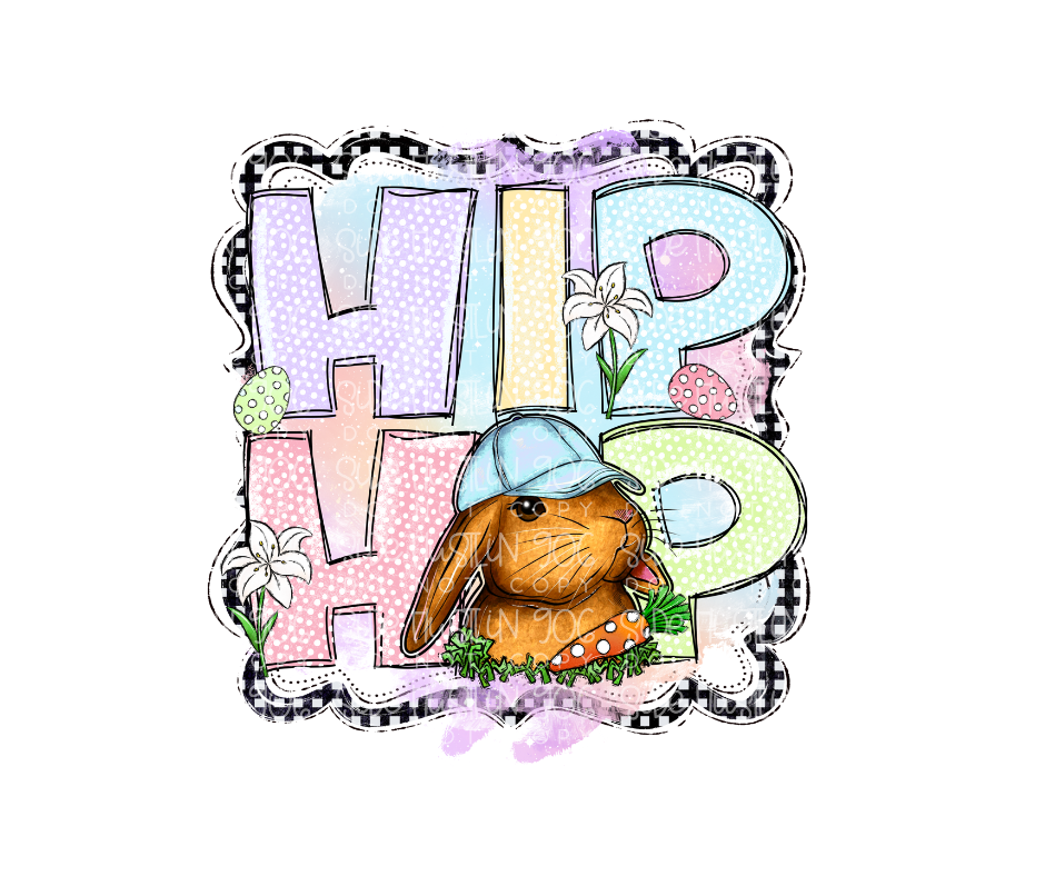 Hip Hop-Ready to Press Transfer