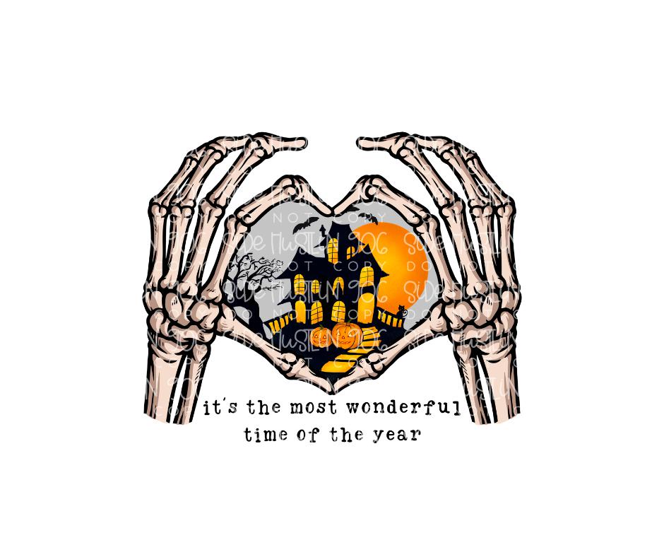 Most wonderful time of the year Halloween-Ready to Press Transfer