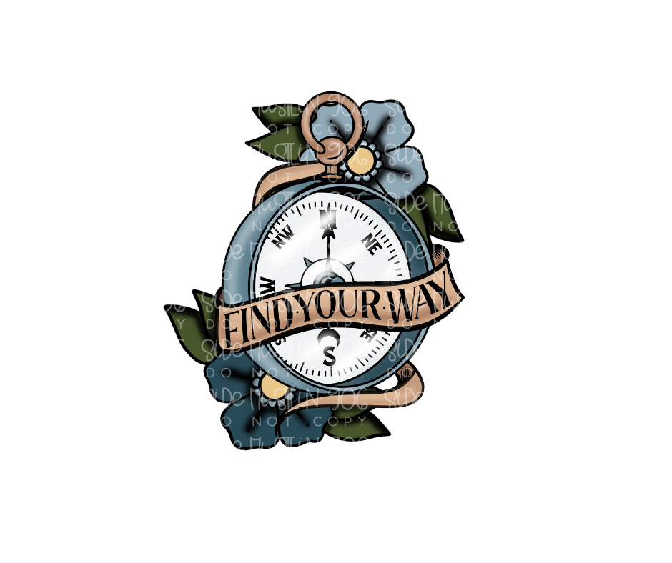 Find Your Way-Ready to Press Transfer