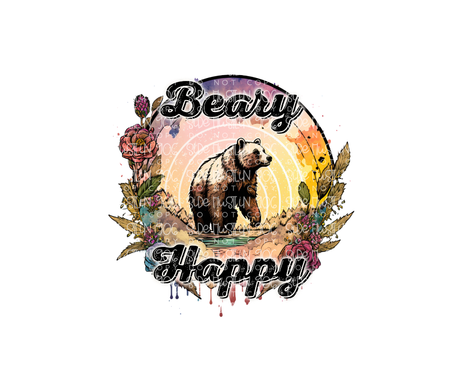 Beary Happy-Ready to Press Transfer