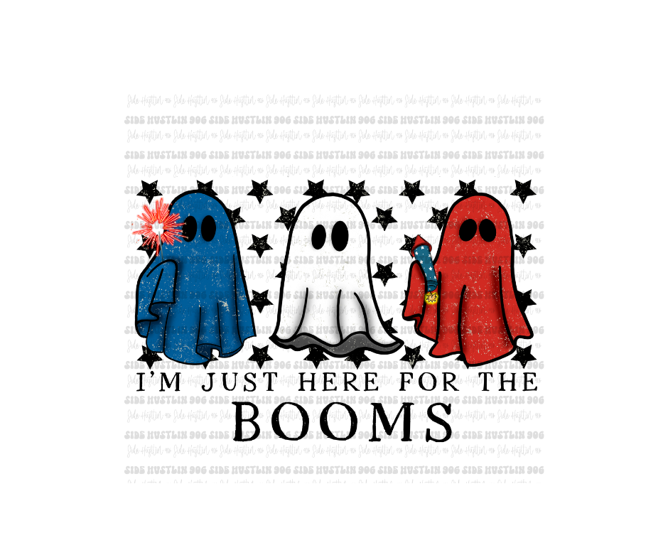 I'm just here for the Booms-Ready to Press Transfer