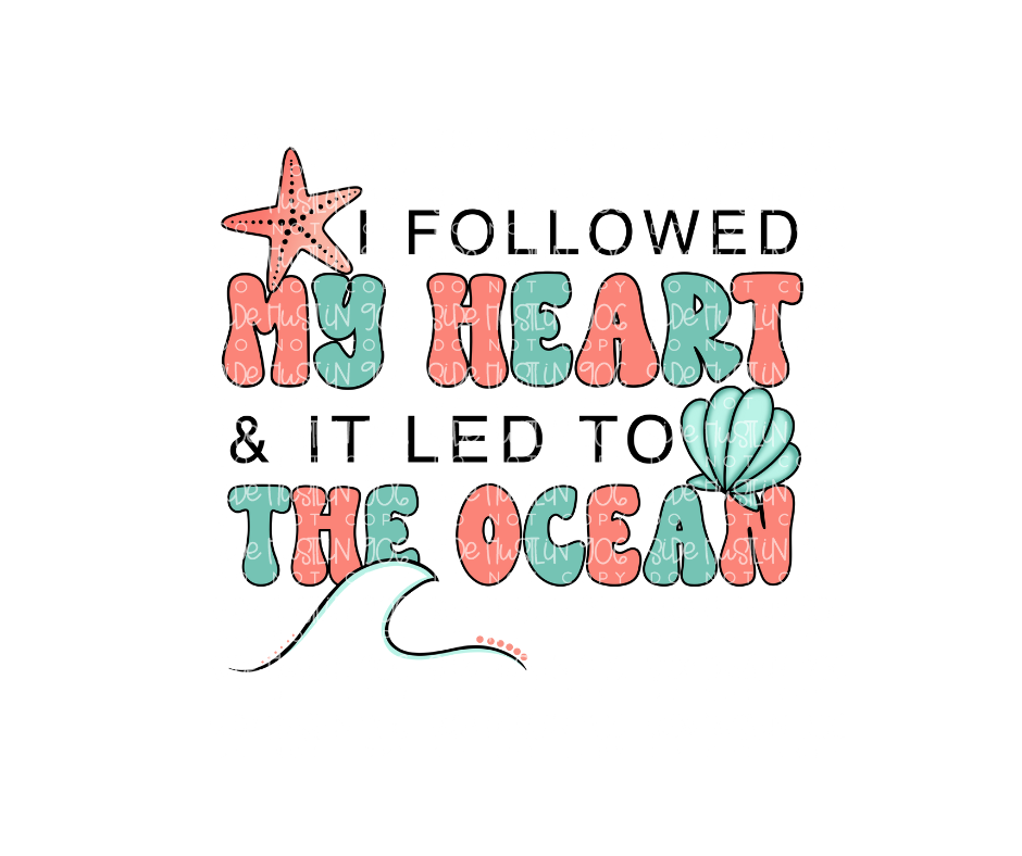 Led to the Ocean-Ready to Press Transfer