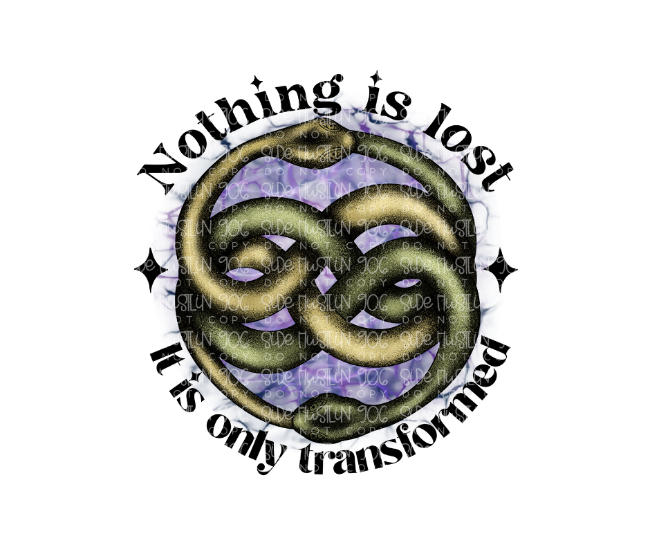 Nothing is Lost-Ready to Press Transfer