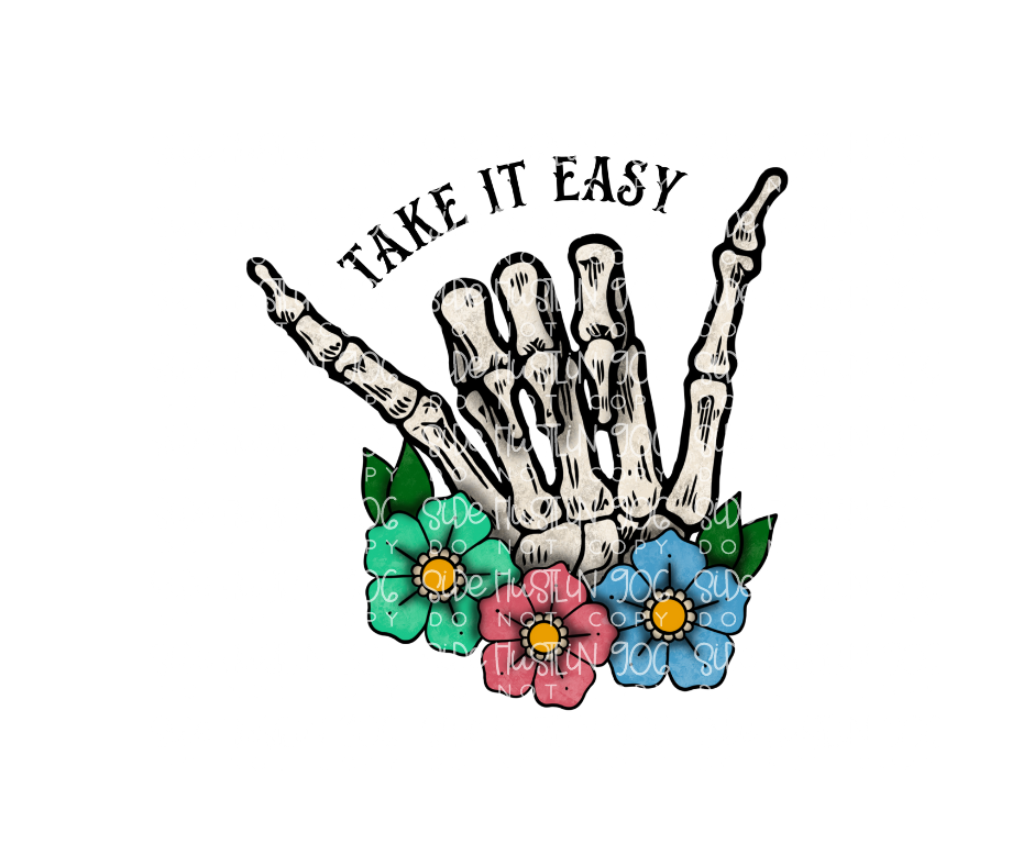 Take it Easy-Ready to Press Transfer